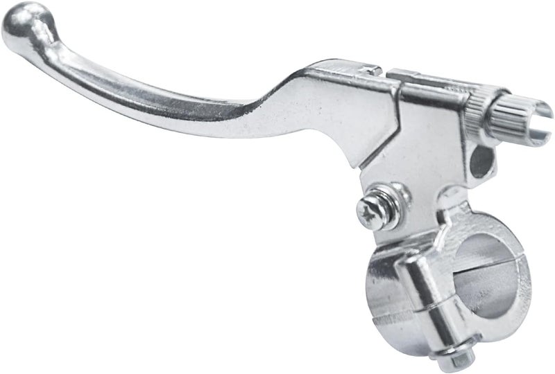 HOLATO 22mm 7/8" Left Clutch Brake Handle Lever Perch for Coleman CT200U BT200X CT100U Baja Massimo MB165 MB200 Yerf-Dog Motovox MBX10 Mini Bike CRF50 XR50 KLX110 SSR125 Pit Dirt Bike (Silver) - Image 4